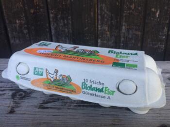 Bruderhahneier 10 St&uuml;ck M/L