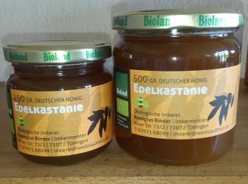 Bioland Edelkastanienhonig 500gr